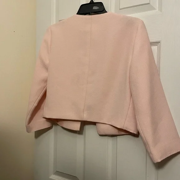 Karl Lagerfeld Soft Pink Women's Suit Jacket - Picture 3 of 7